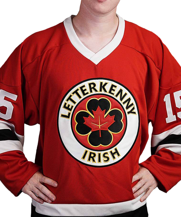 Letterkenny Red Irish Hockey Jersey – Letterkenny Official Store Canada