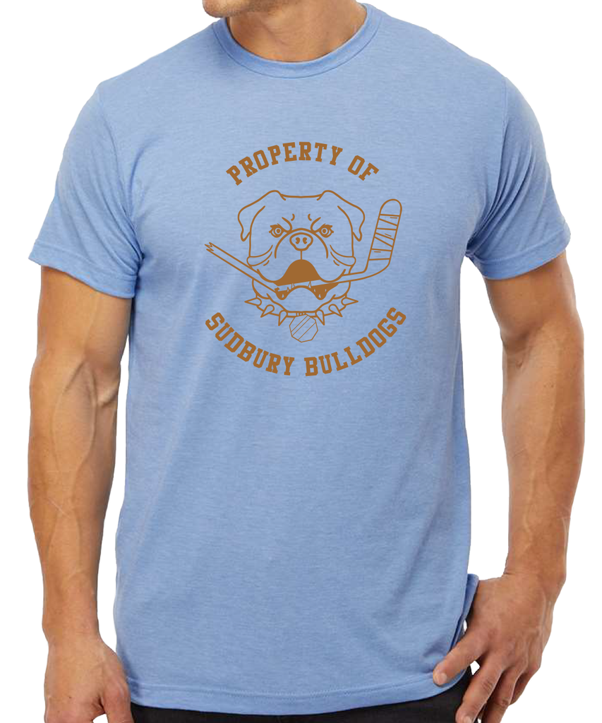 SHORESY Sudbury Bulldogs Logo Fitted T-Shirt for Sale by JayOrost1
